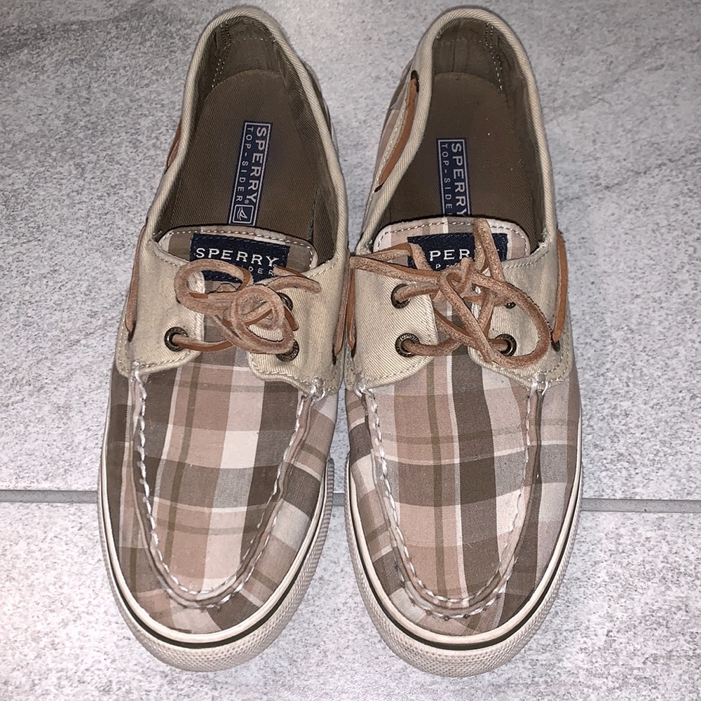 Sperry’s Plaid Shoes
